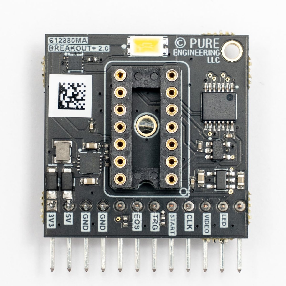 Hamamatsu C12880MA Breakout Board v2 - GroupGets