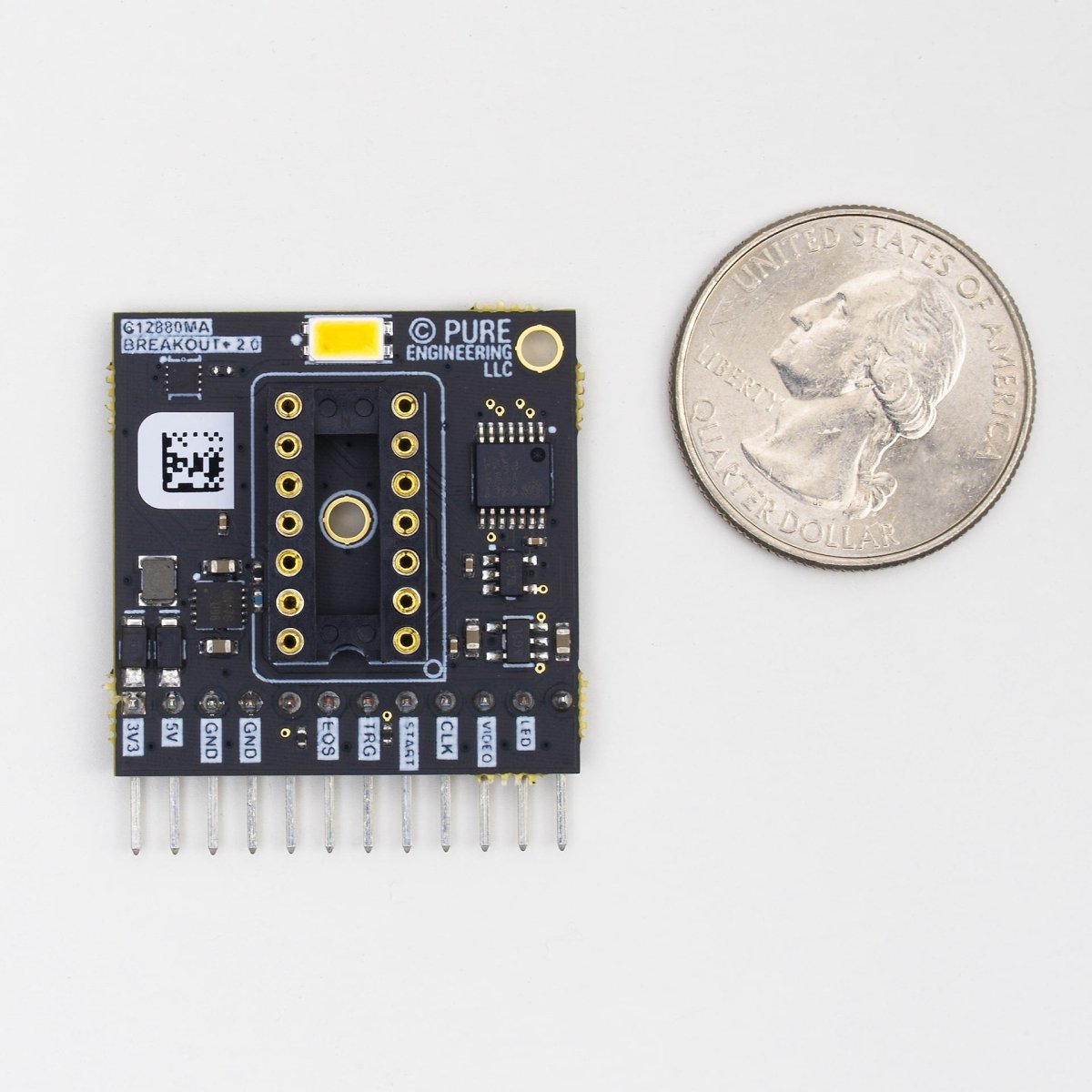 Hamamatsu C12880MA Breakout Board v2 - GroupGets