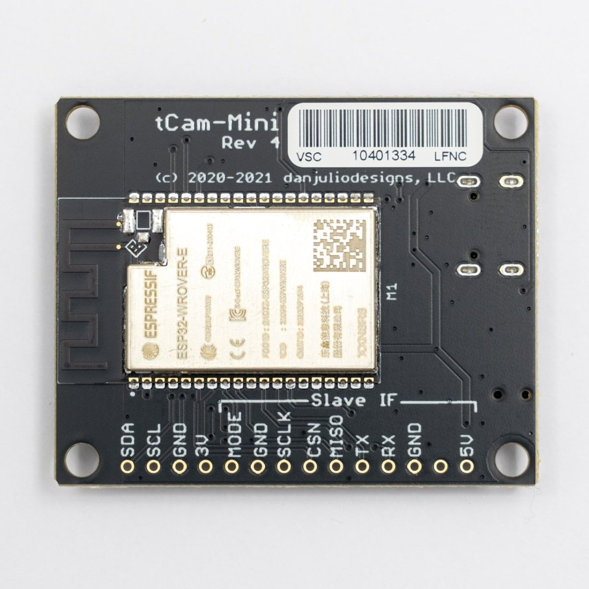 tCam - Mini rev4 - (onboard antenna) Wireless streaming thermal camera board - GroupGets